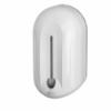 718-ELEGANCE dispenser for disinfectant, 1.1 l, white shockproof plastic